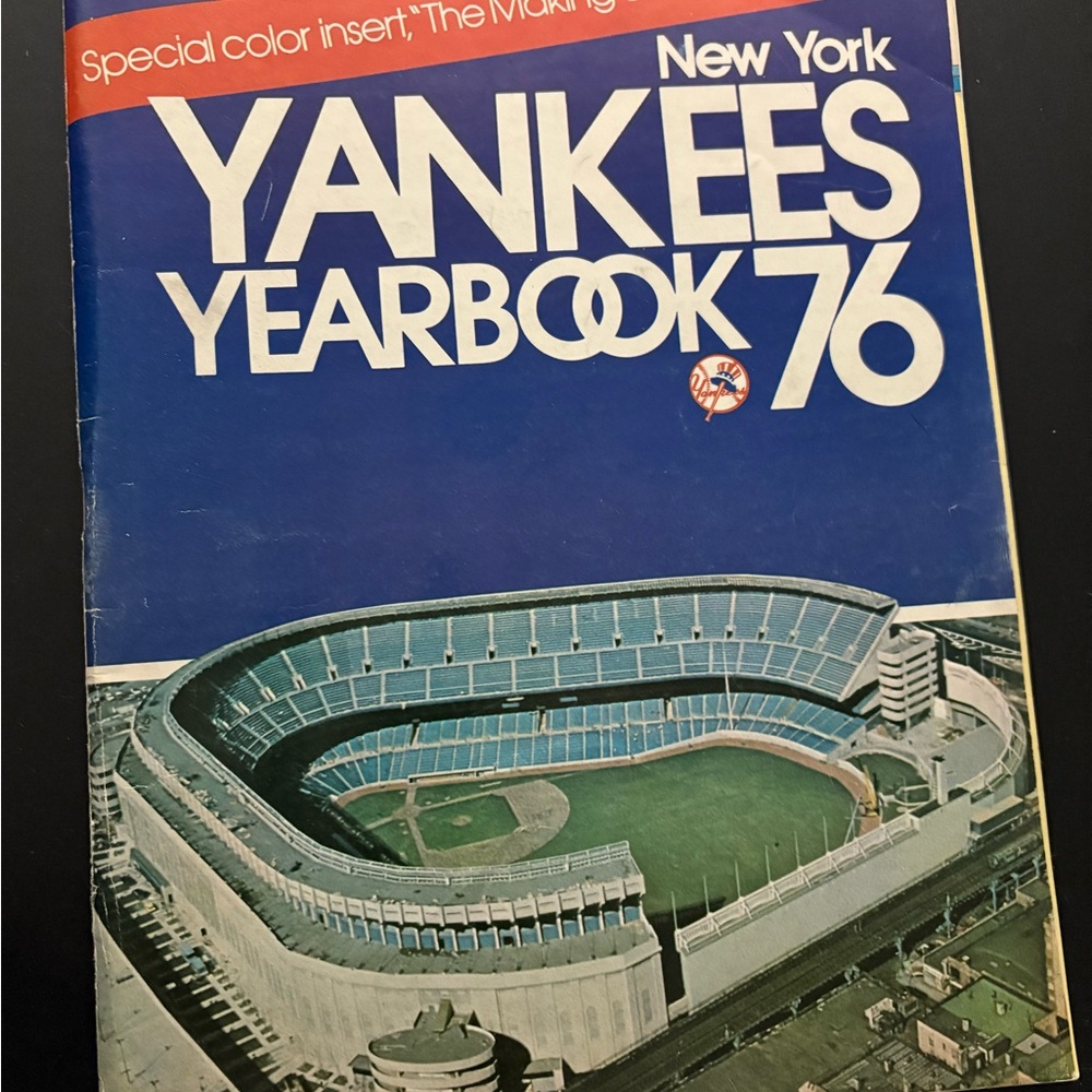 New York Yankees Yearbook 76
